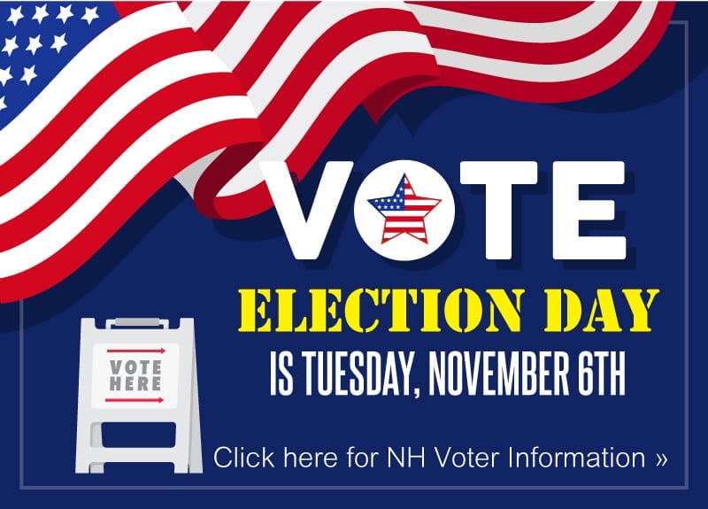 Vote! Election Day is Tuesday November 6th