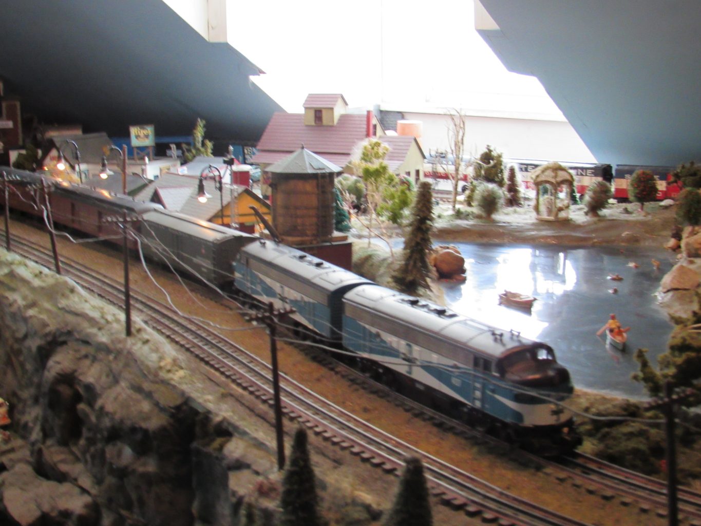 NH Man Transformed His Upstairs Into the Longest Train Set in New England