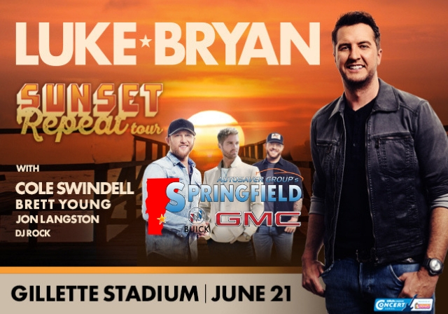 Here’s How to Win Tickets to See Luke Bryan at Gillette Stadium With Transportation