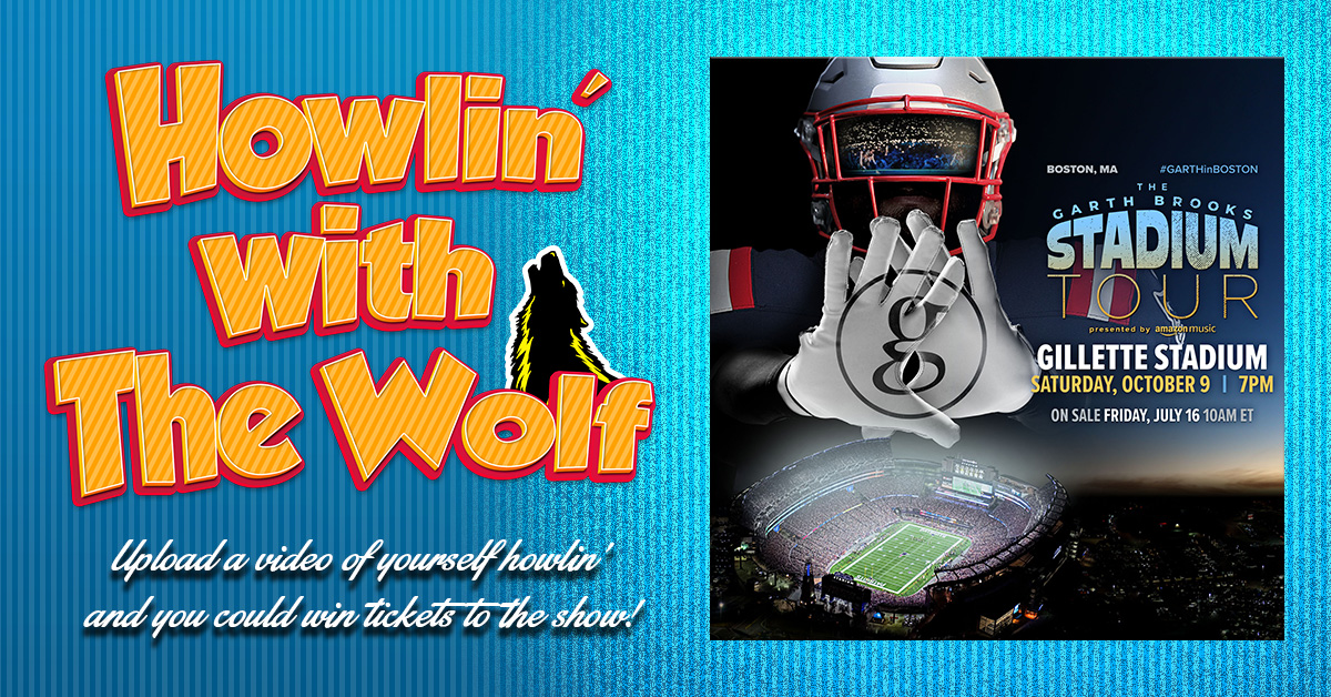 Start Howlin’ With The Wolf And You Could Win Garth Brooks at Gillette Stadium Tickets