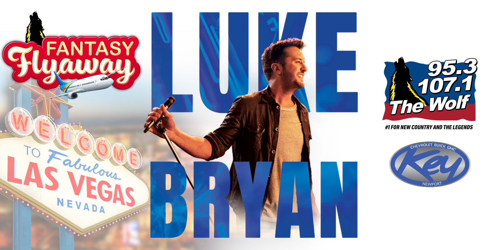 Fantasy Flyaway to See Luke Bryan in Las Vegas