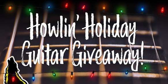 The Wolf’s Howlin’ Holiday Guitar Giveaway – Win An Autographed Guitar