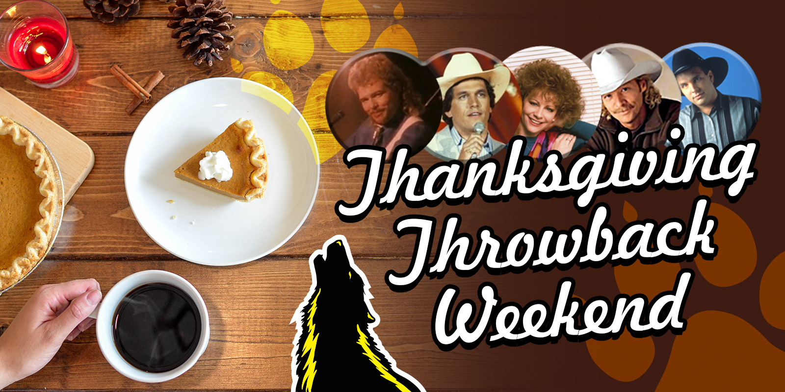 Thanksgiving Throwback Weekend! Your Favorite 90s Country Classics