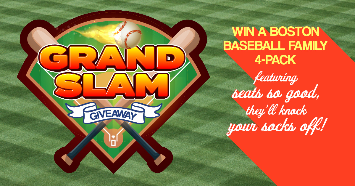 Grand Slam Giveaway: Win A Boston Baseball Family 4-pack!