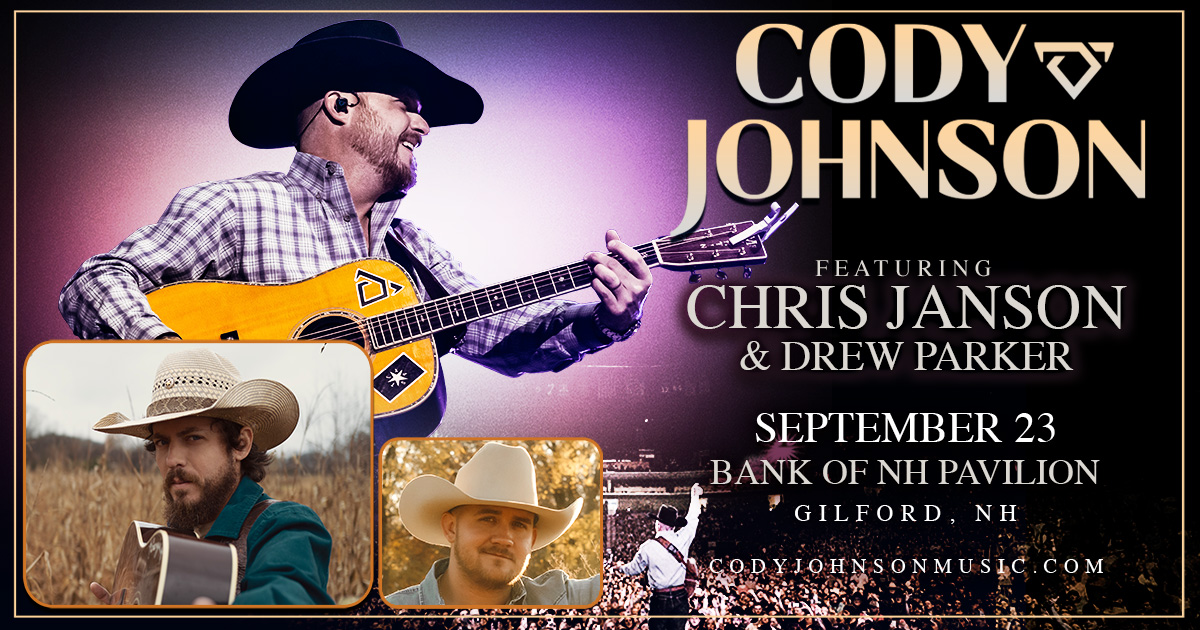 Win Tickets To Cody Johnson At The BankNH Pavilion!