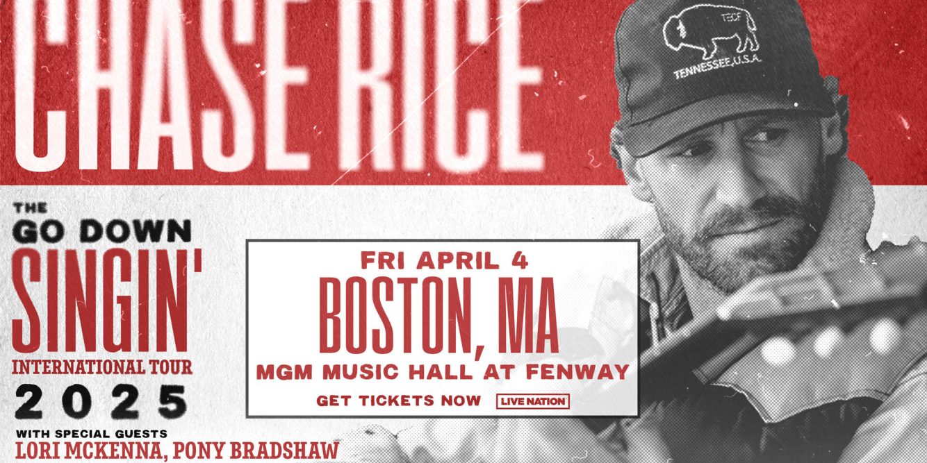 Win Tickets to See Chase Rice at MGM Music Hall at Fenway!