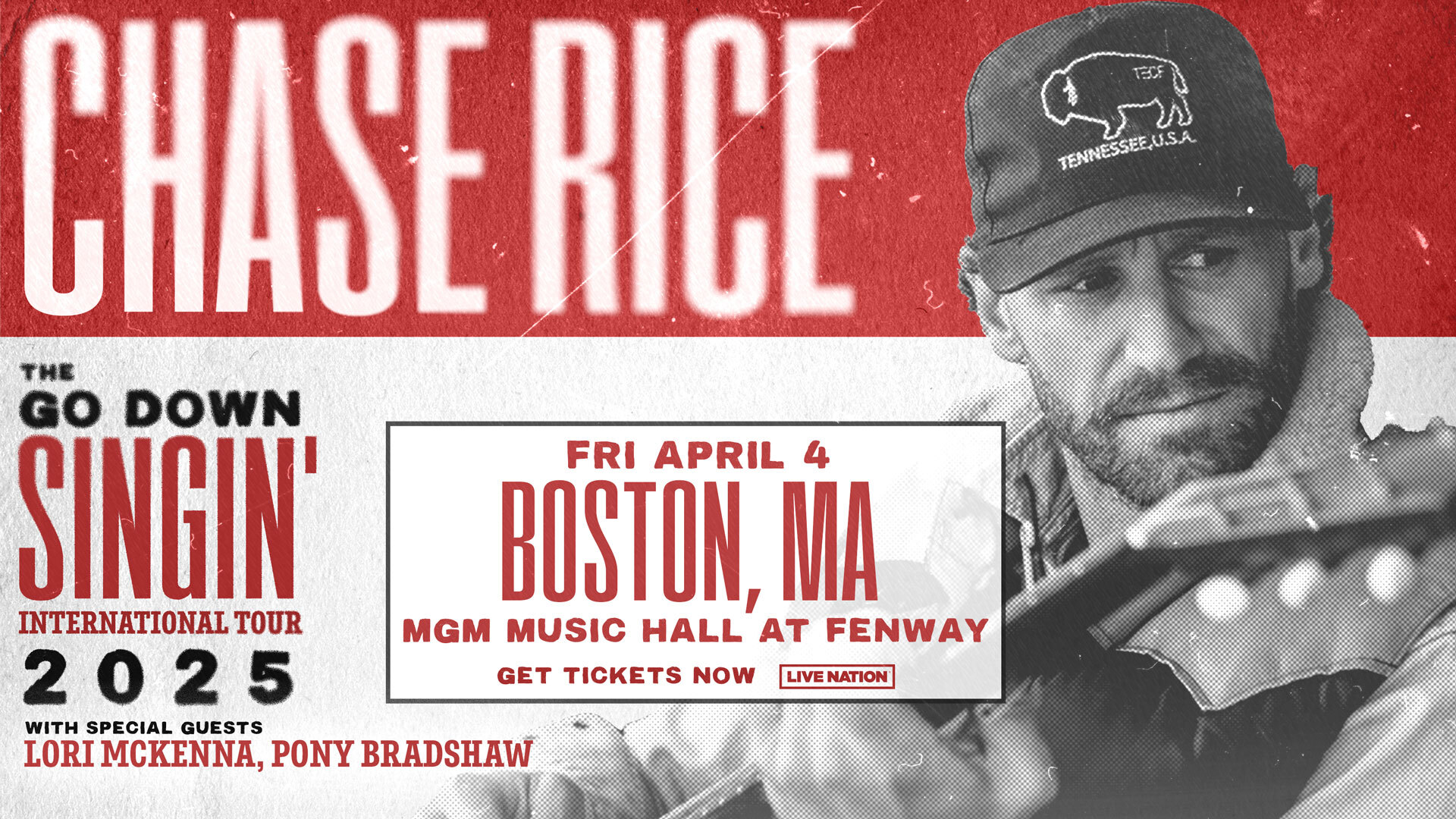 Win Tickets to See Chase Rice at MGM Music Hall at Fenway!