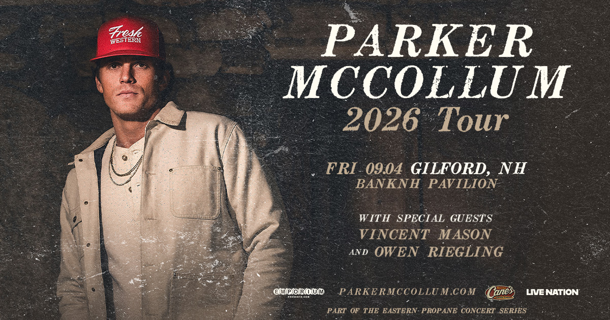Win Tickets to See Parker McCollum at BankNH Pavilion!