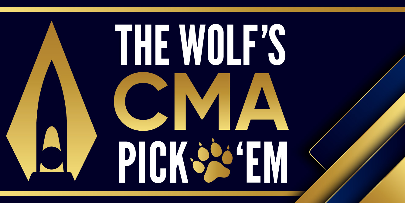 Big Night, Big Prizes: Enter The Wolf’s CMA Pick ’Em For a Chance to Win $1,000
