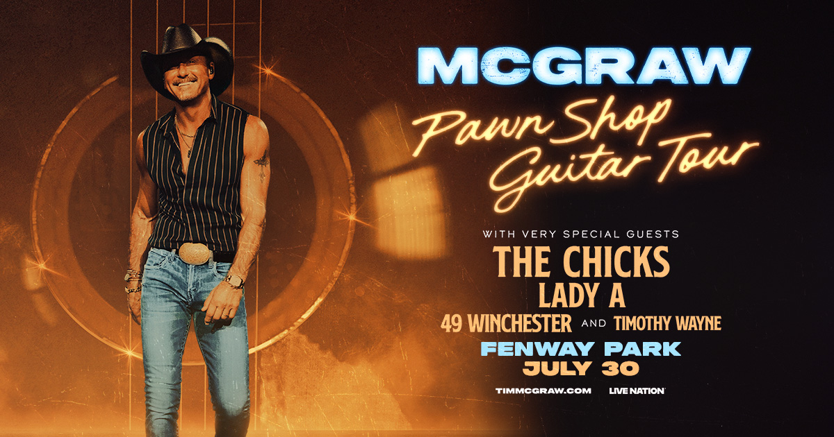 Win Tickets to See Tim McGraw at Fenway!